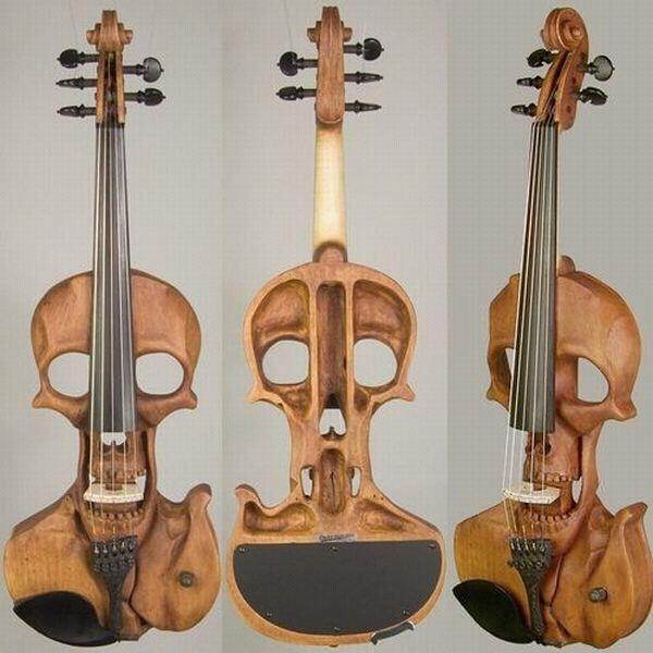 Skull violins