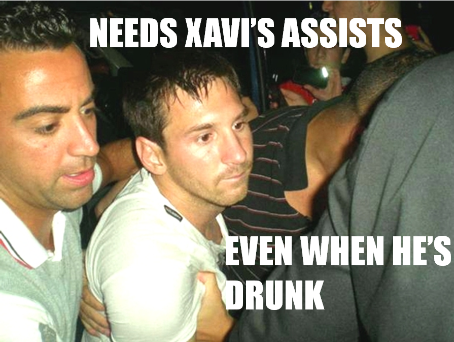 Always in need of Xavi