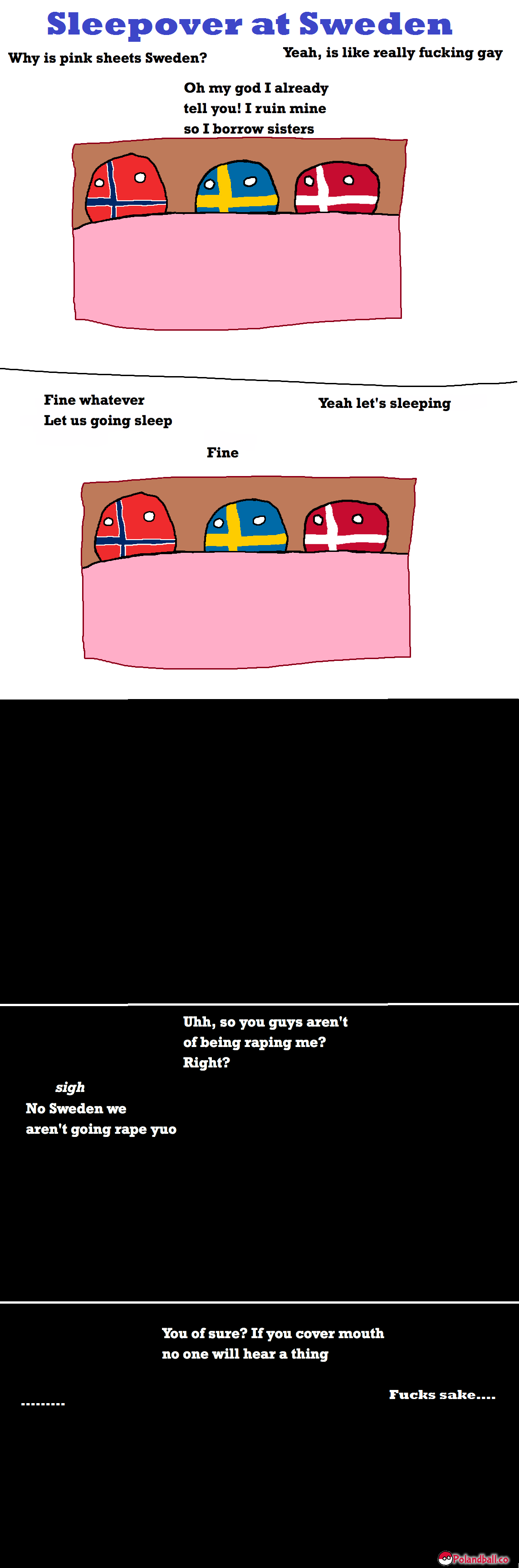 Sleepover at Sweden's