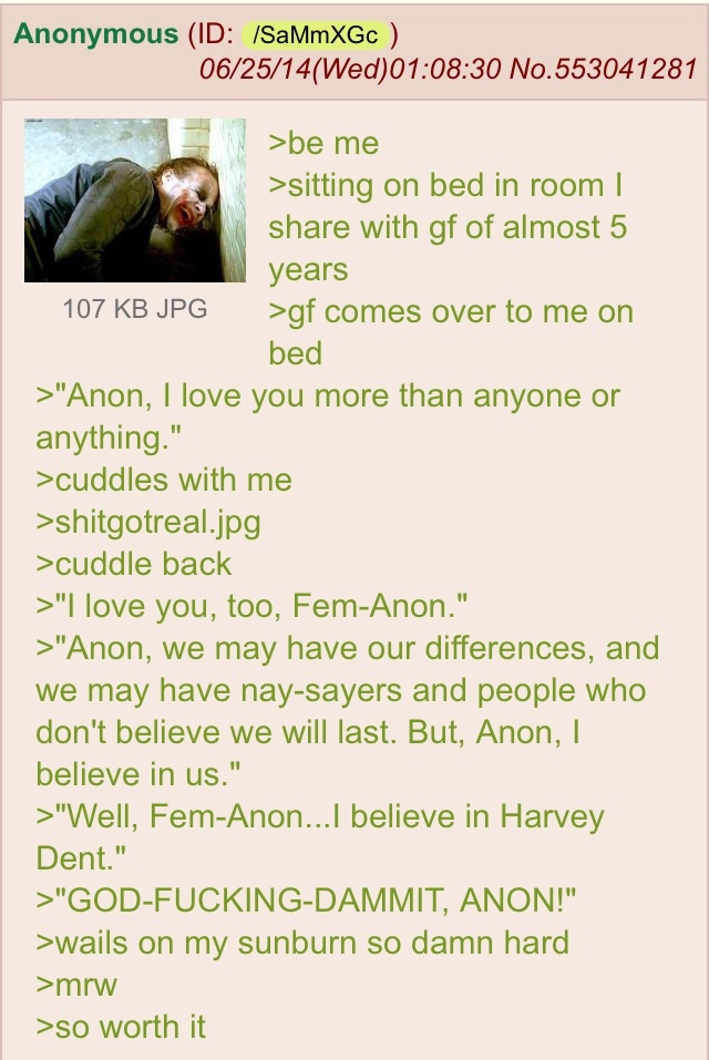 Anon and his GF