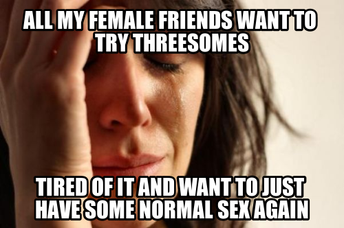 Also its f*cking hard to find a second guy ...
