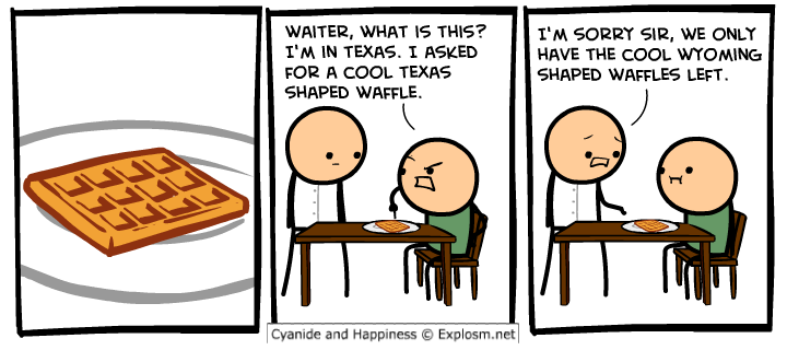 stupid waiter