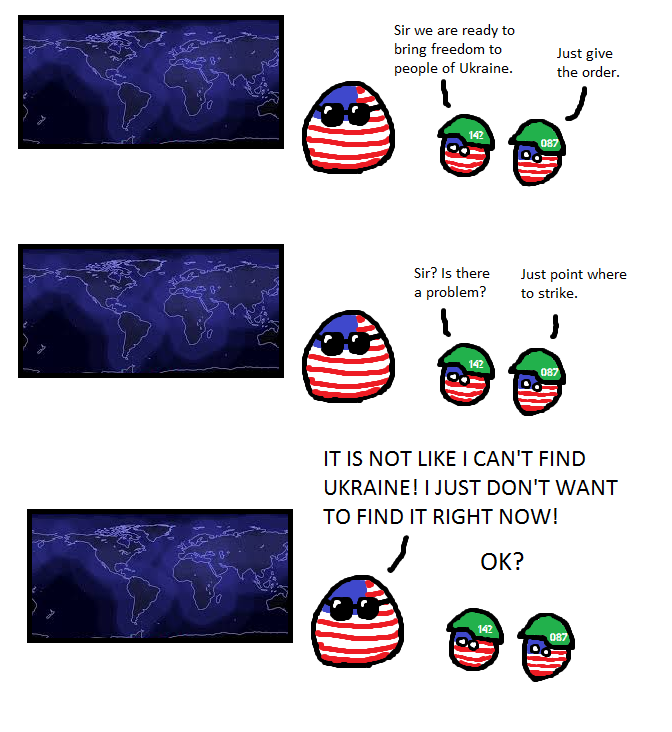 America cannot into Ukraine.