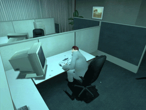 When the thing crashes.