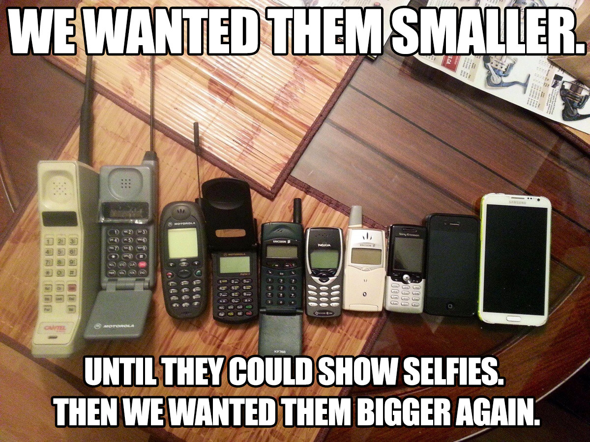 we wanted them smaller..