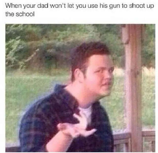 Come on Dad, for the freedom of 'Murica