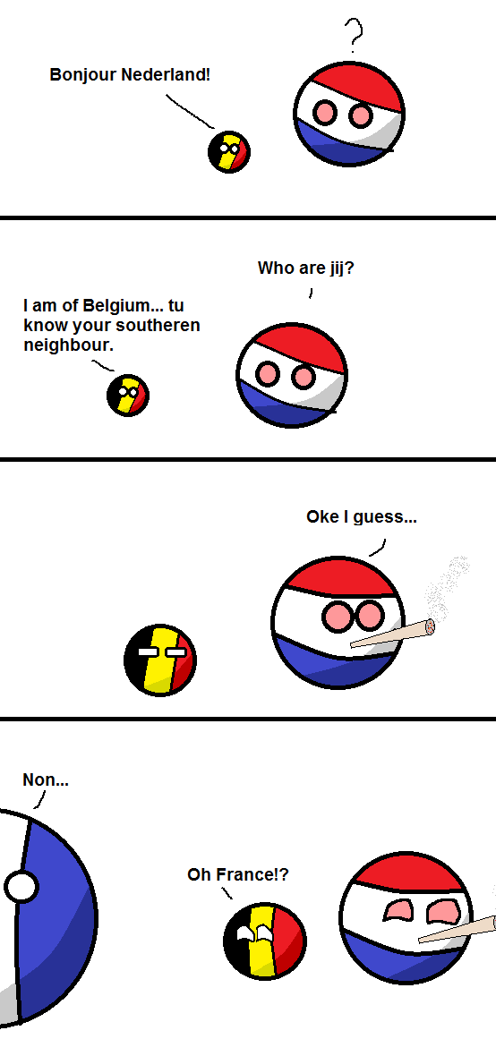 Belgium cannot into friends.
