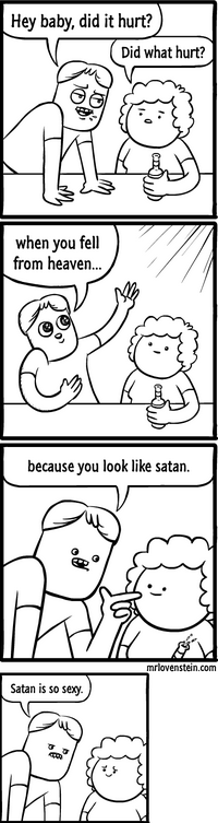 Satan is so sexy