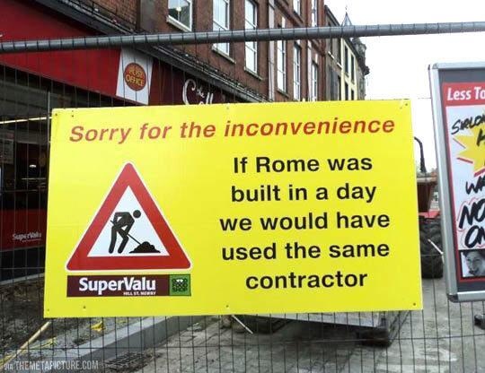 Sorry for the inconvenience. Now stop complaining :)
