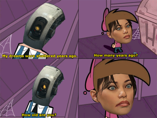 Valve so opsessed with hats even chell has one