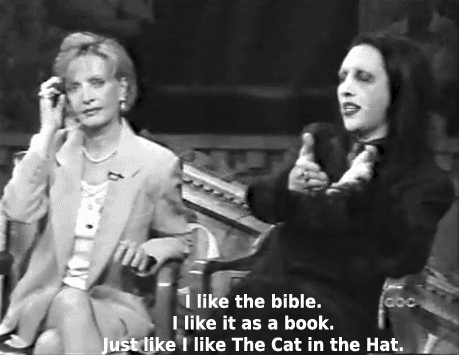 Lady gaga talking about the bible