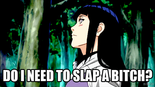 When people annoy me