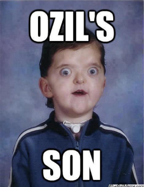 Ozil's son!