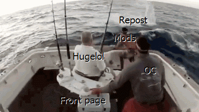 Hugelol fishing for content