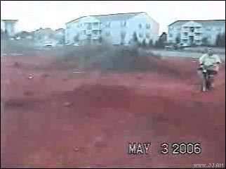 Maybe a bigger Bike would've helped