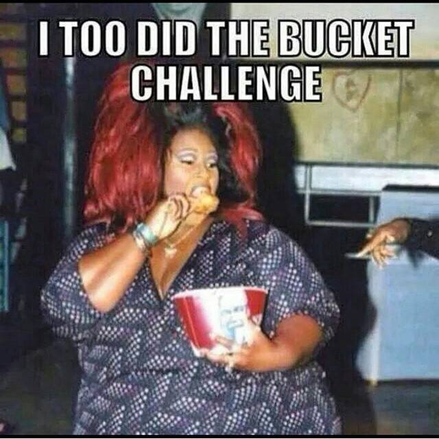 The real bucket challenge