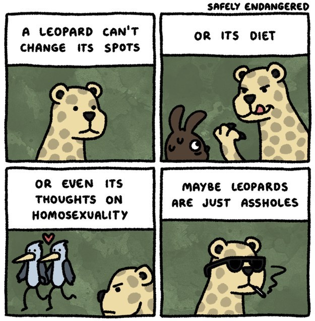 ***ing leopards
