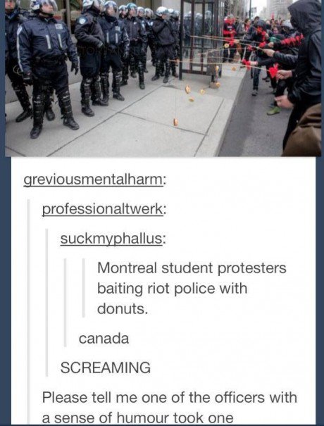 Riot level: Canada