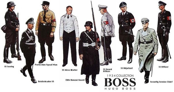 like a boss. hugo boss