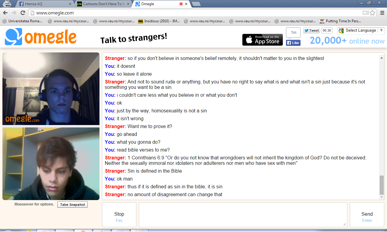 So I Found This Christian On Omegle