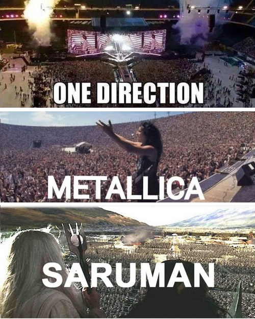 Saruman is my favorite band
