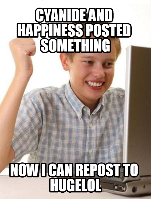 How I see the front page.