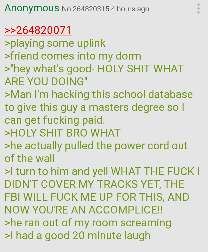 Hacker known as 4chan at it again