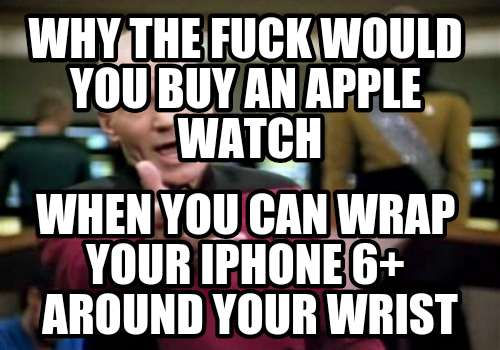 Or buy Apple at all