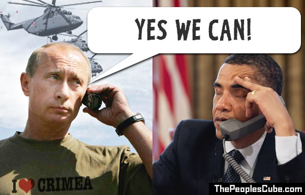 "We can too" Putin, 2008.