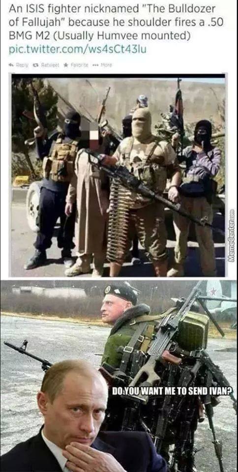Behead a Russian. I dare you ISIS. I double-triple-quadruple dare you.