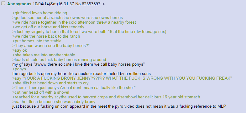 How /vg/ feels about bronies