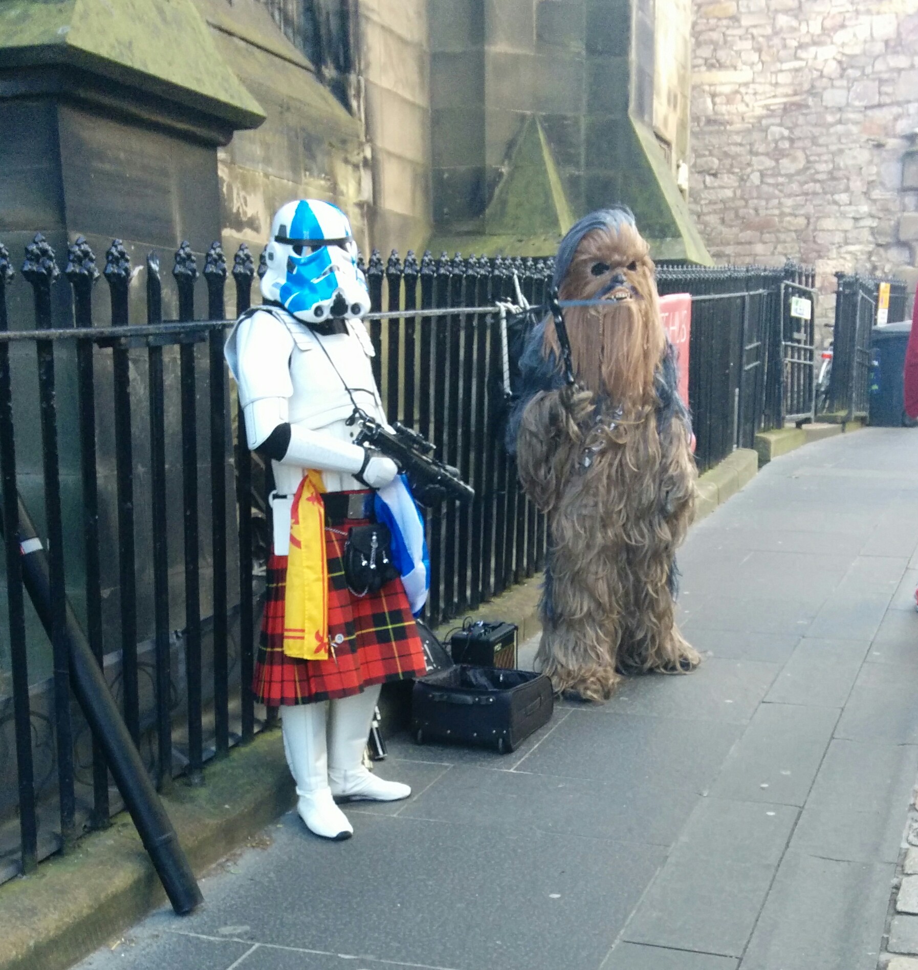 So we saw these guys in Edinburgh a week ago.