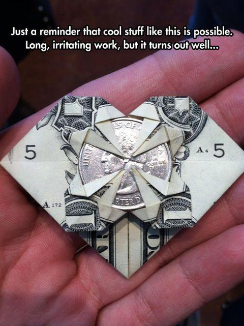 Origami can be pretty cool