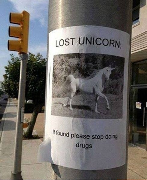 You can't tell me what to do! (Rides off into space on a unicorn)