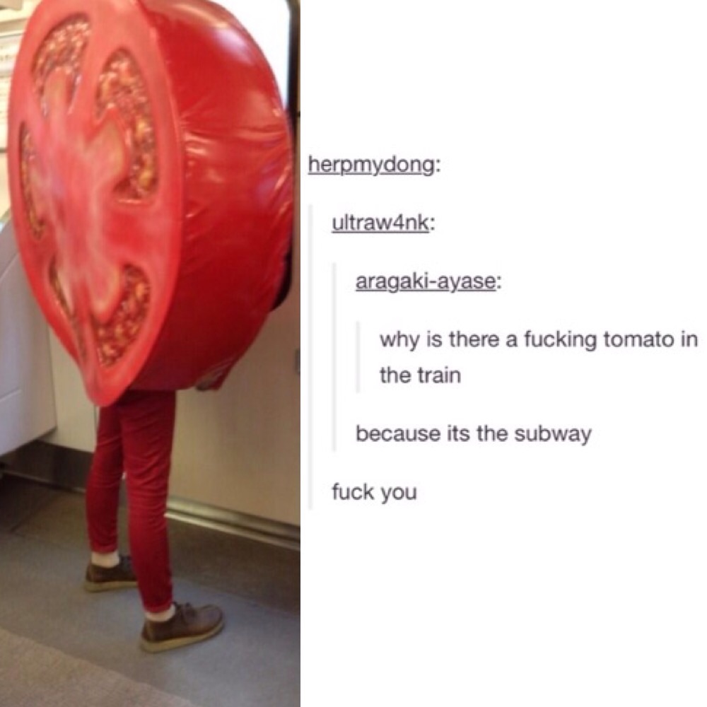 Because it's the subway.
