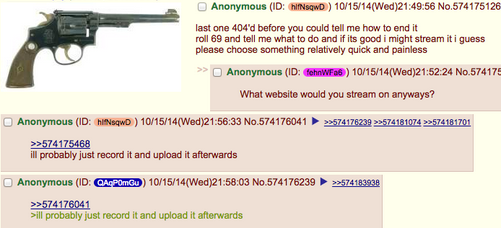 How should anon suicide?