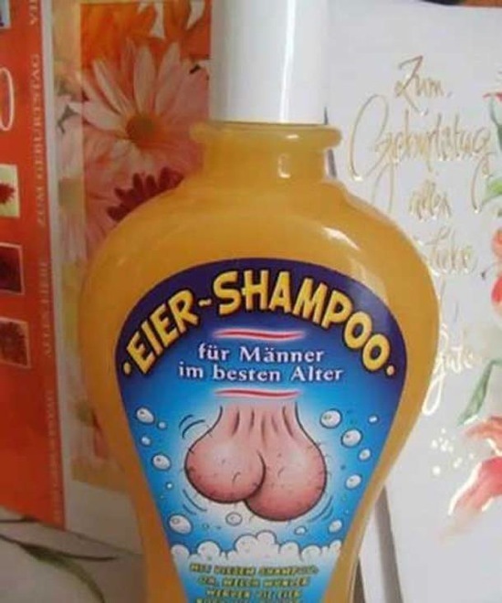 German balls shampoo