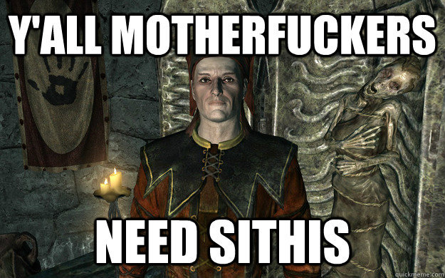 why talos when you can have sithis?