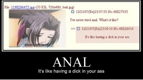 What's anal like??