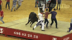 Mess with the bull get the suplex