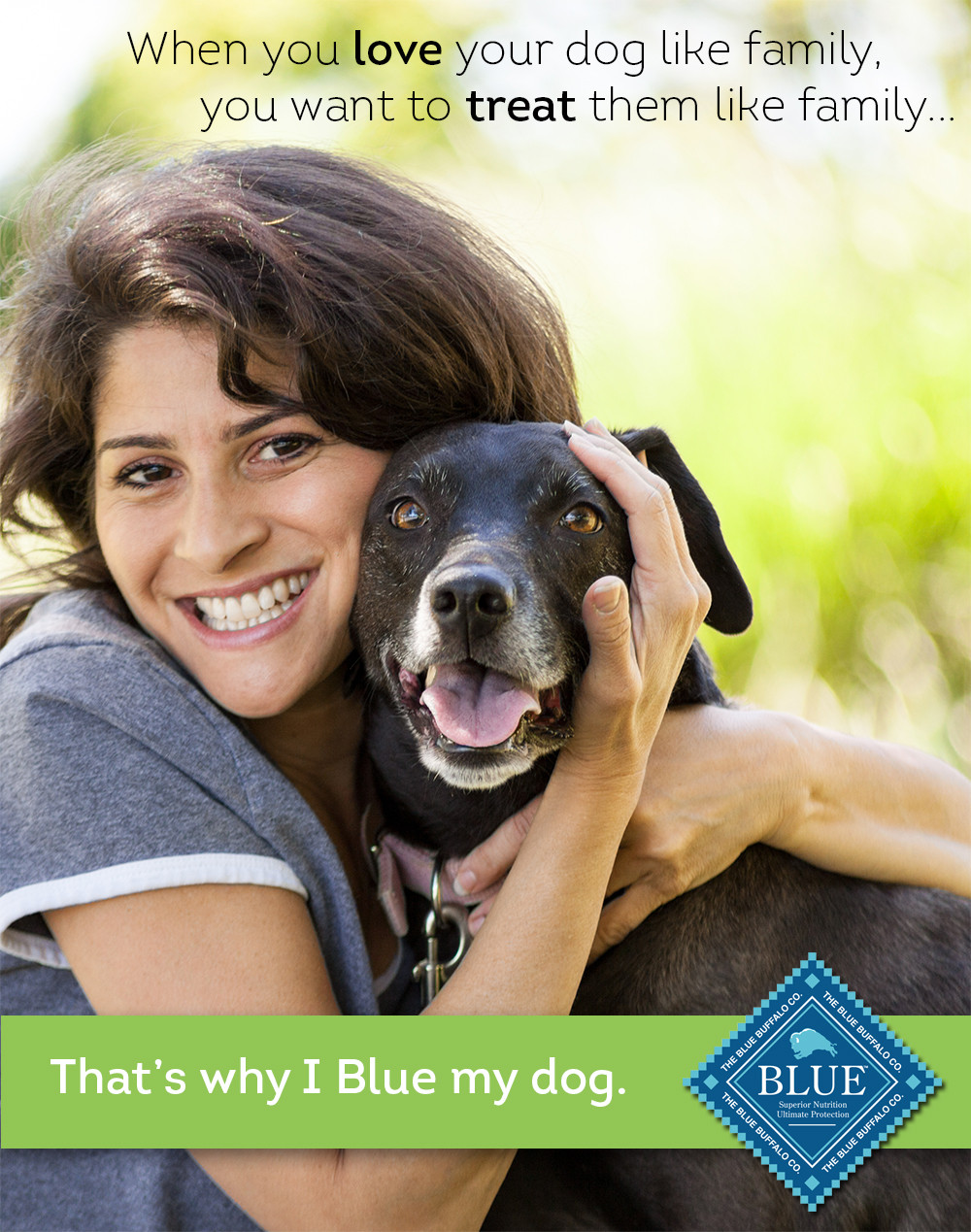 This lady really loves her pets...