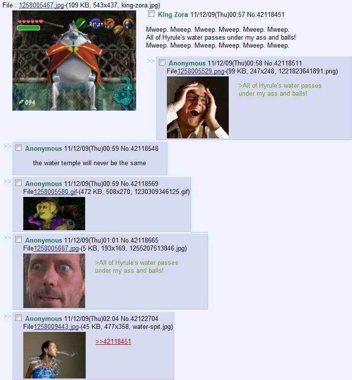 Anon's take on The legend of zelda
