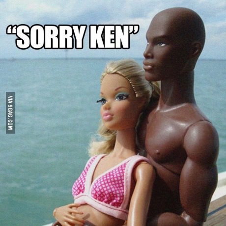 barbie goes black
