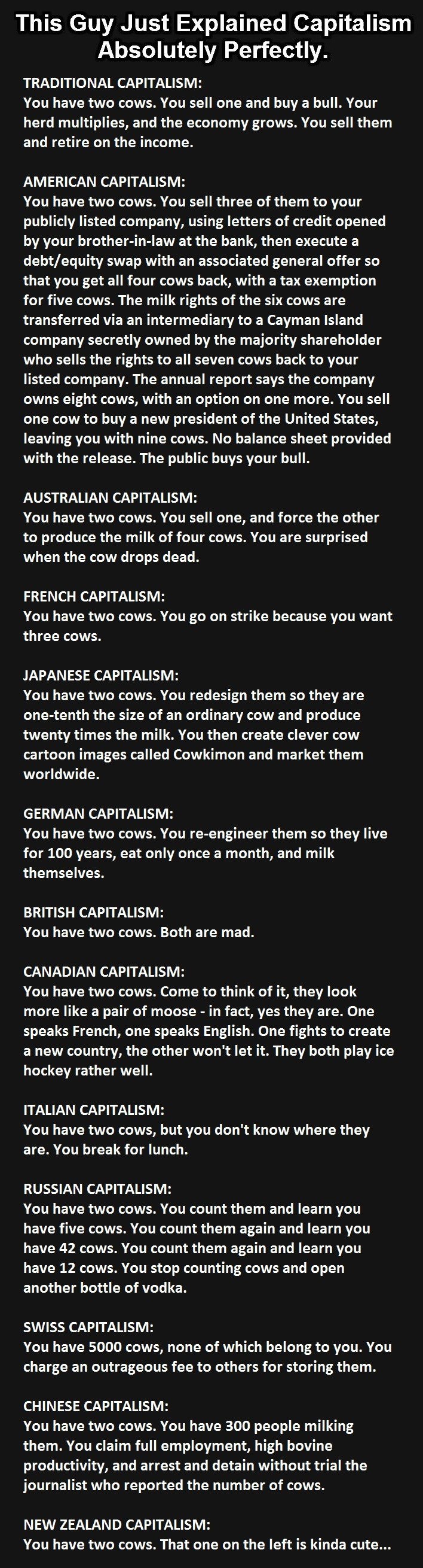 An interesting take on capitalism