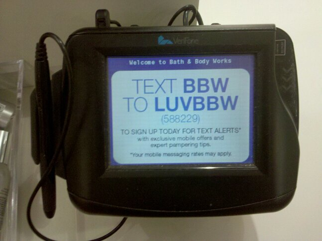 Saw this at Bath & Body Works. Not sure their marketing team thought this through...