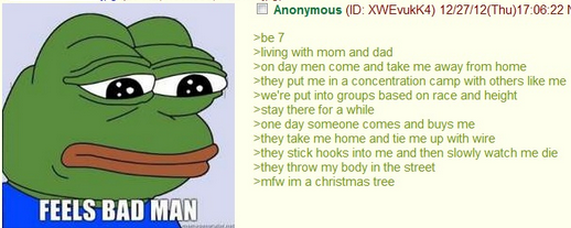 Anon get taken from his parents