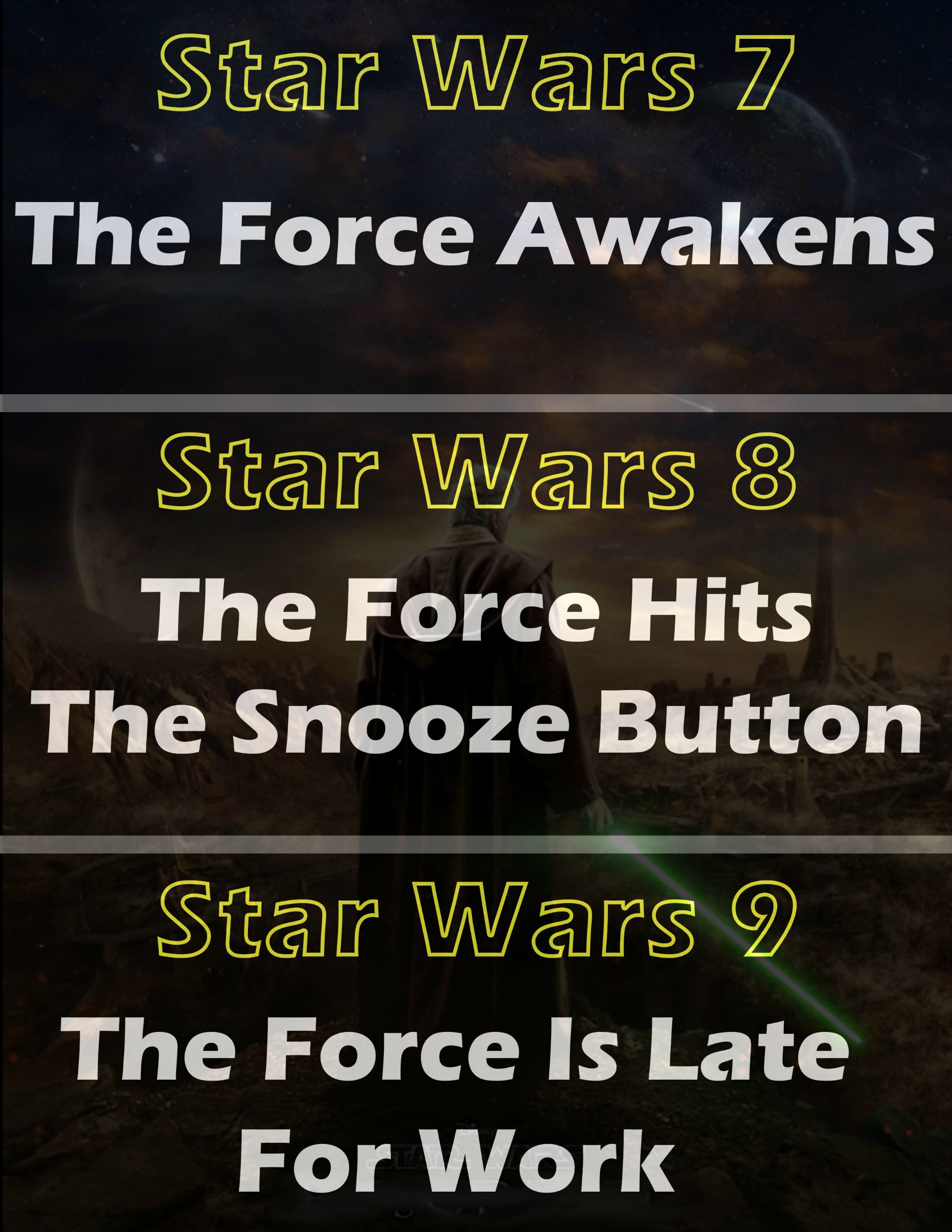 Star Wars 7, 8 and 9 Got a Title!