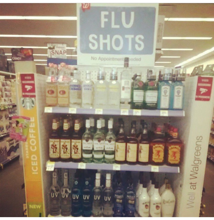 FLU Shot? I'll Have A Double Please.
