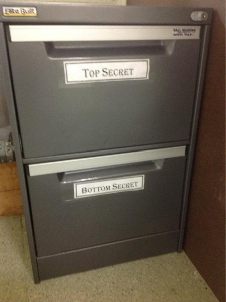 When you have too many secrets for one drawer