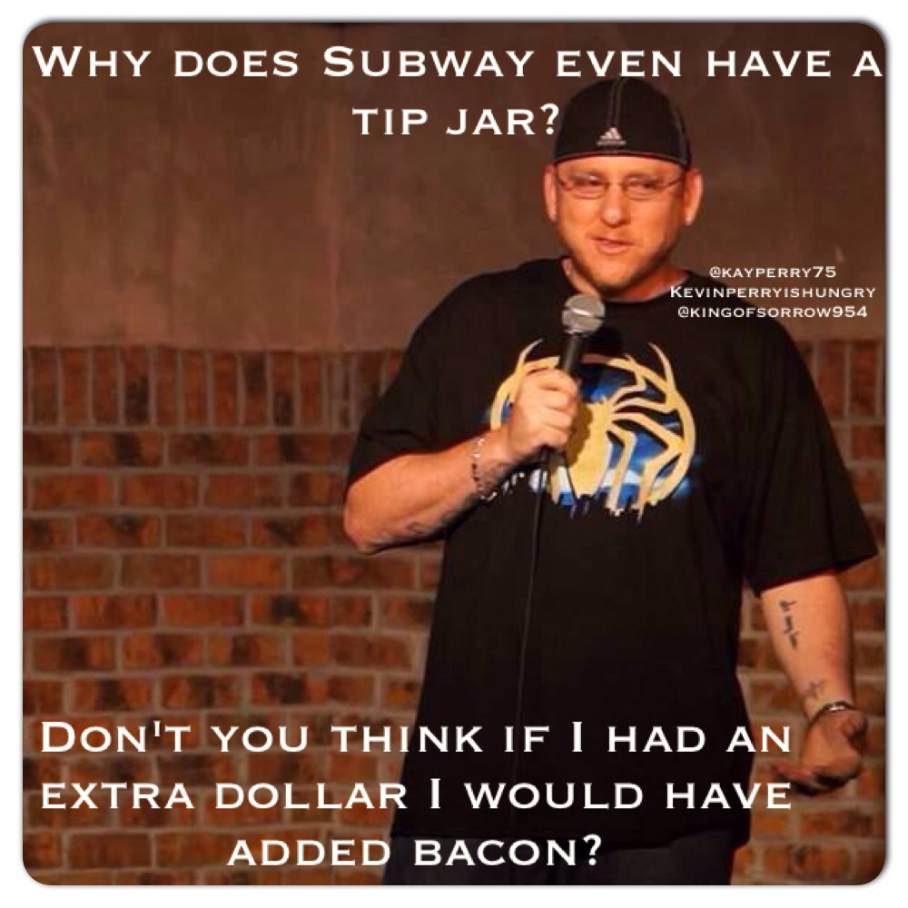 Subway Tip Jar